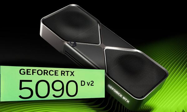 GeForce RTX 5090 D V2 окажется на 30% дешевле 5090 D: 1950 долларов за урезанную GeForce RTX 5090 с 24 ГБ памяти и 384-битной шиной