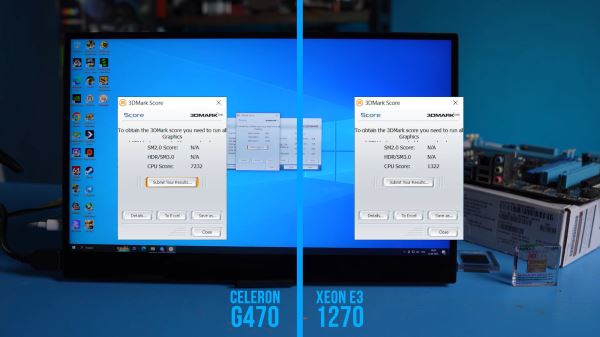 Раритетный однорядерный Intel для LGA 1155 проверили в играх и софте
