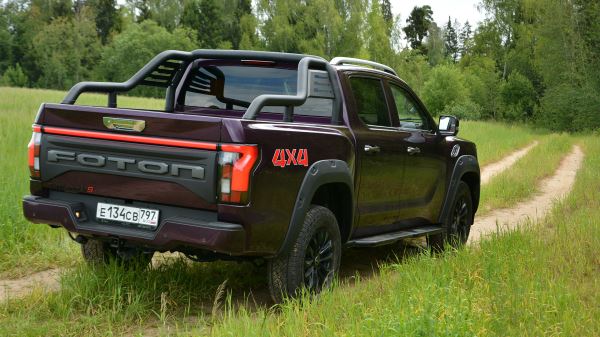 Во-первых, это красиво: тест-драйв пикапа Foton Tunland V9