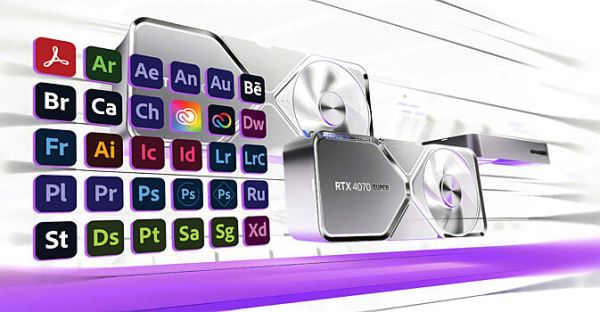 NVIDIA начала раздавать подписку на софт Adobe — 1 месяц для RTX 30XX/40XX, 2 месяца для RTX 50XX