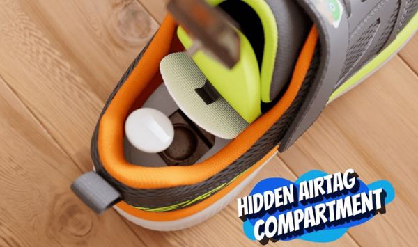 Компания Skechers встроила отсек для AirTag в детскую обувь