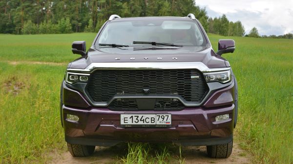 Во-первых, это красиво: тест-драйв пикапа Foton Tunland V9
