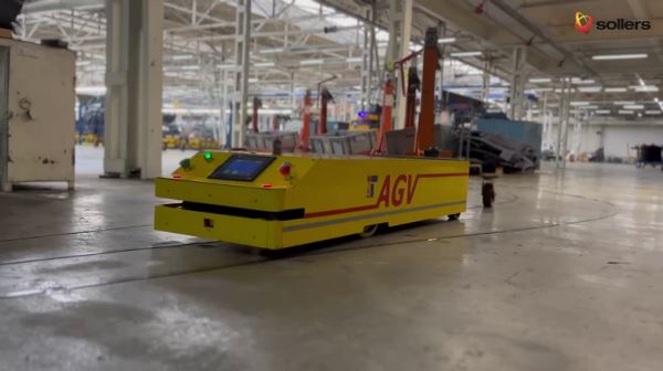 УАЗ в очередной раз обновил производство: на конвейере появились роботы-доставщики