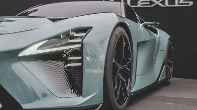 Lexus представила крутой суперкар Sport Concept: под капотом V8 — и никакого электричества
